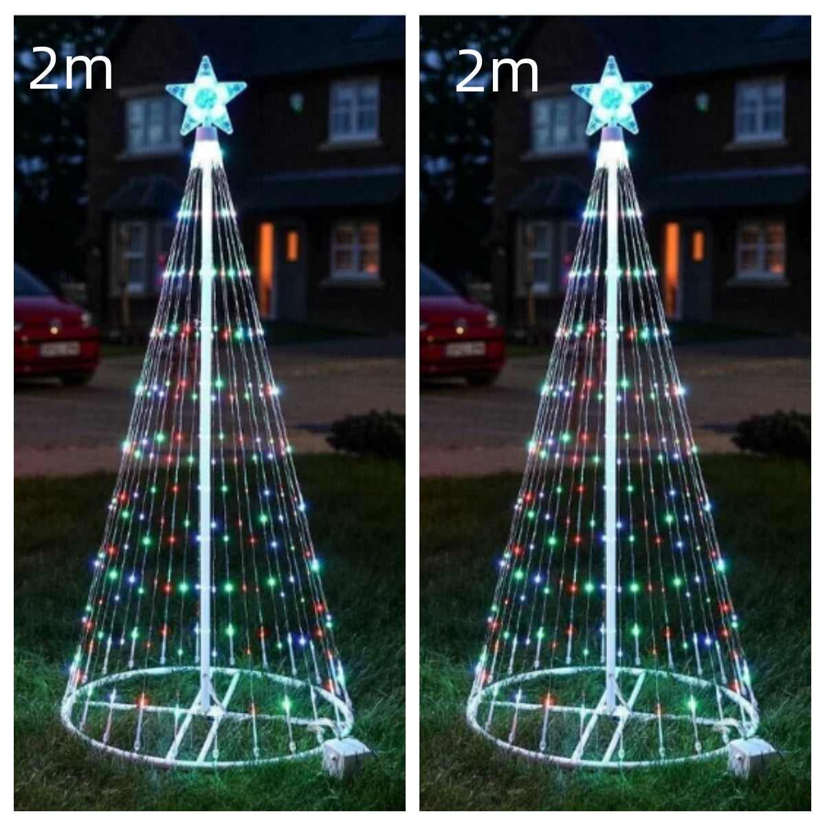 Animated Outdoor Christmas Tree Lights