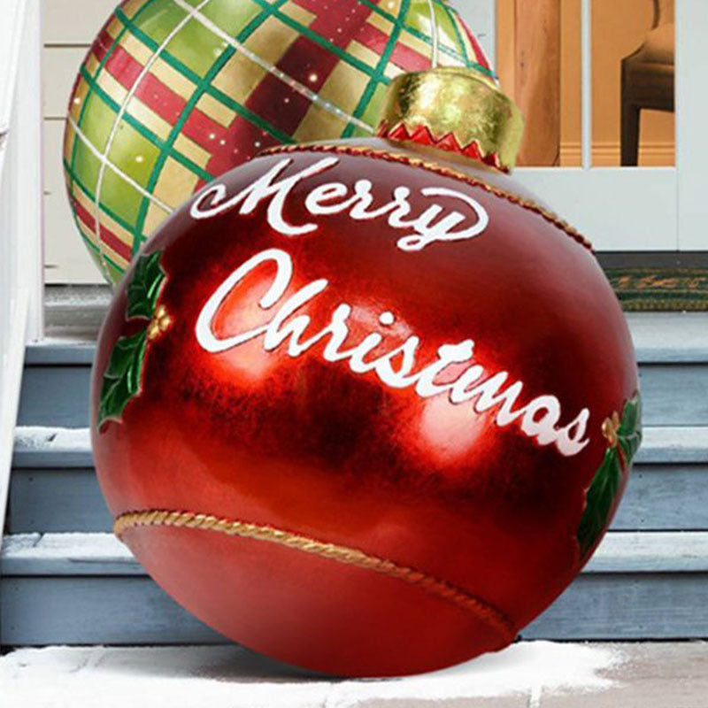 Christmas Ornament Ball Outdoor PVC 60 Cm