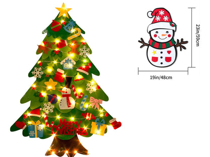 Children's DIY Christmas Tree (With Light)