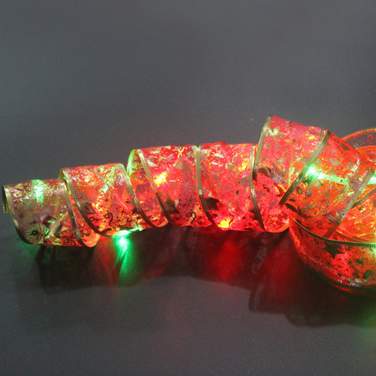 LED Christmas Ribbon Garland