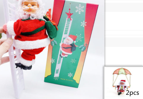 Santa Claus Climbing Ladder (Electric)