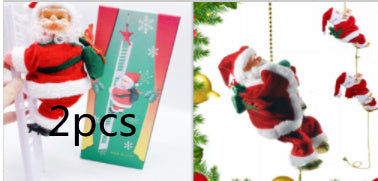 Santa Claus Climbing Ladder (Electric)
