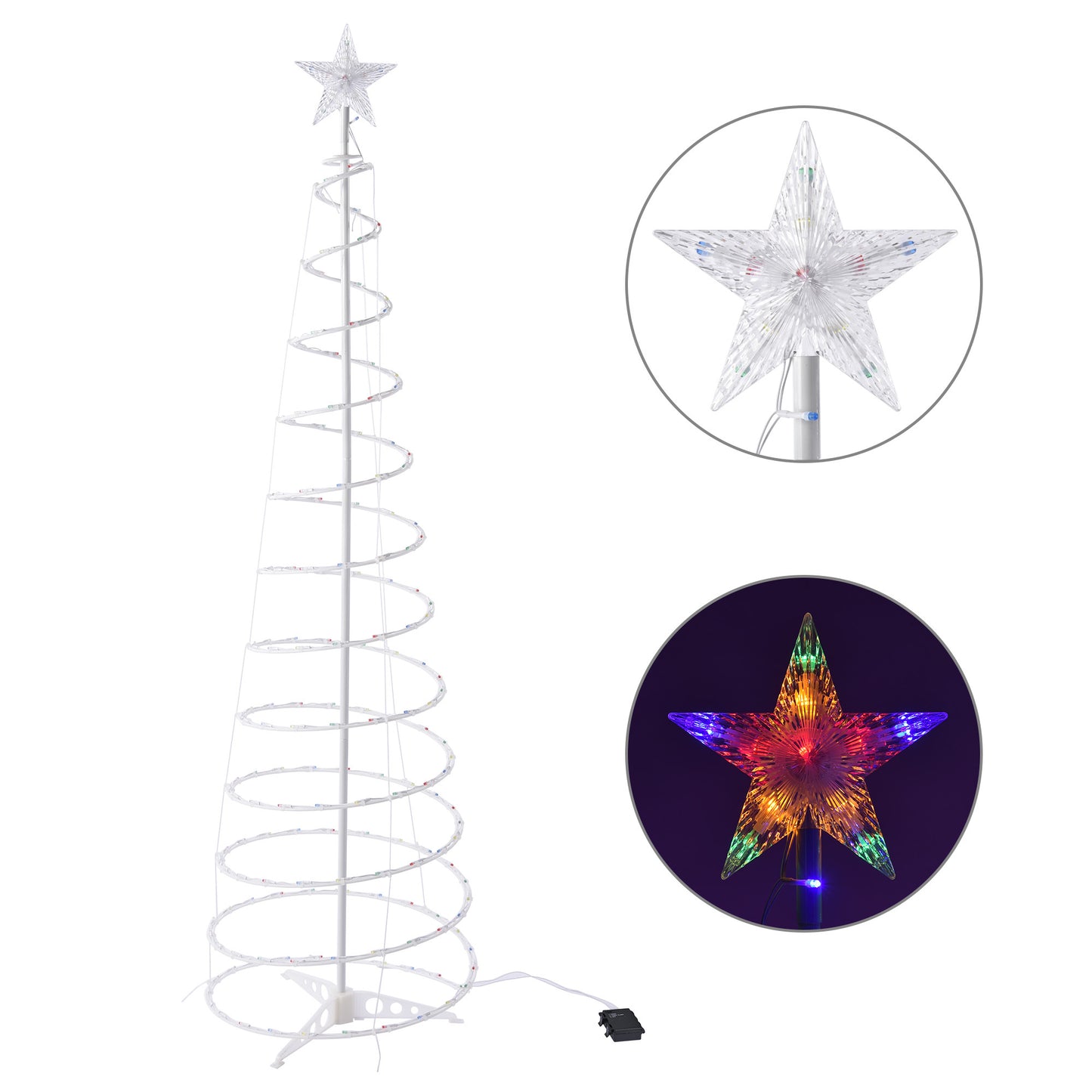 Spiral Christmas Tree Light