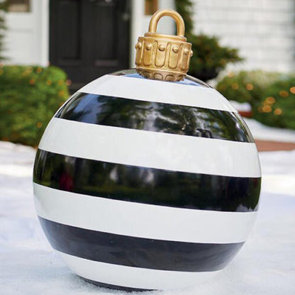 Christmas Ornament Ball Outdoor PVC 60 Cm