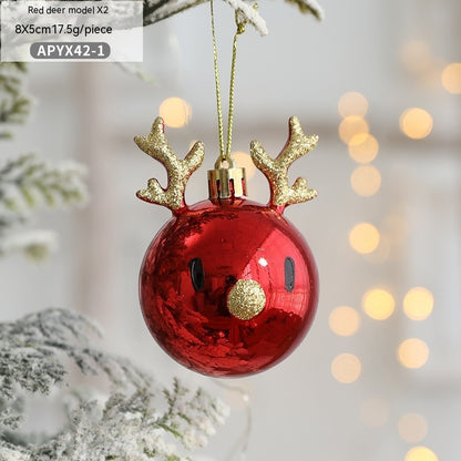 Christmas Tree Ornament (Champagne Deer)