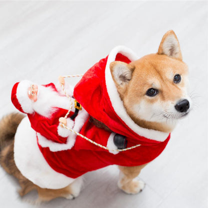Elf Christmas Clothes For Pet Dog