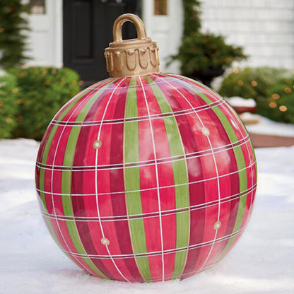 Christmas Ornament Ball Outdoor PVC 60 Cm