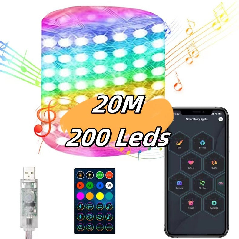 Christmas Light String (Remote Control)