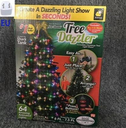 Tree Dazzler Light Show Of Christmas (64 Pcs)