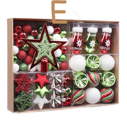 Christmas Tree Ornament Balls Set (70 Pcs)