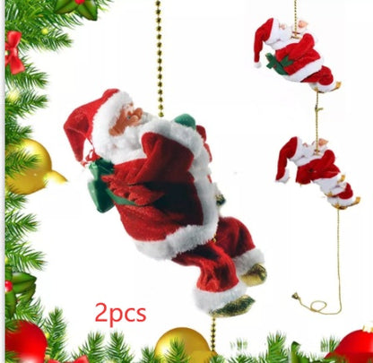 Santa Claus Climbing Ladder (Electric)