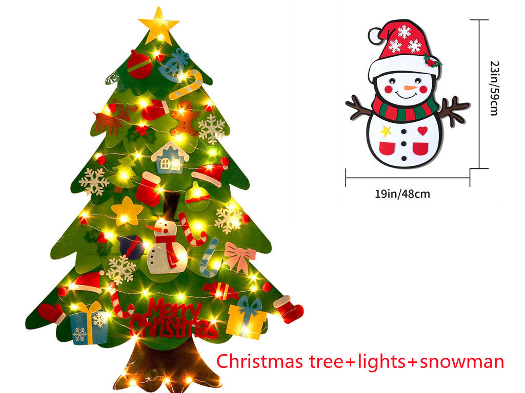 Children's DIY Christmas Tree (With Light)
