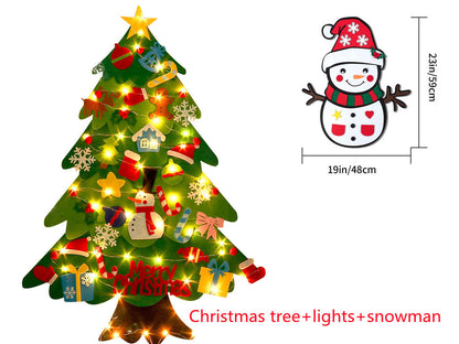 Children's DIY Christmas Tree (With Light)