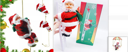 Santa Claus Climbing Ladder (Electric)