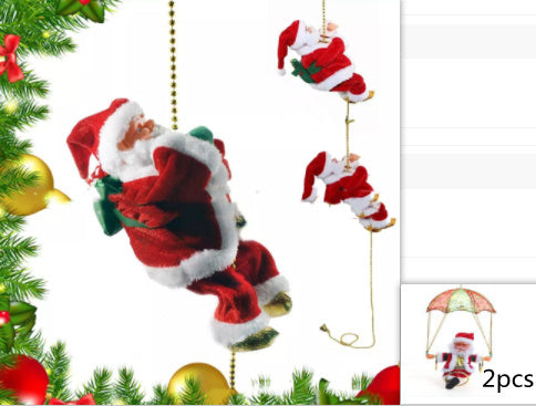 Santa Claus Climbing Ladder (Electric)