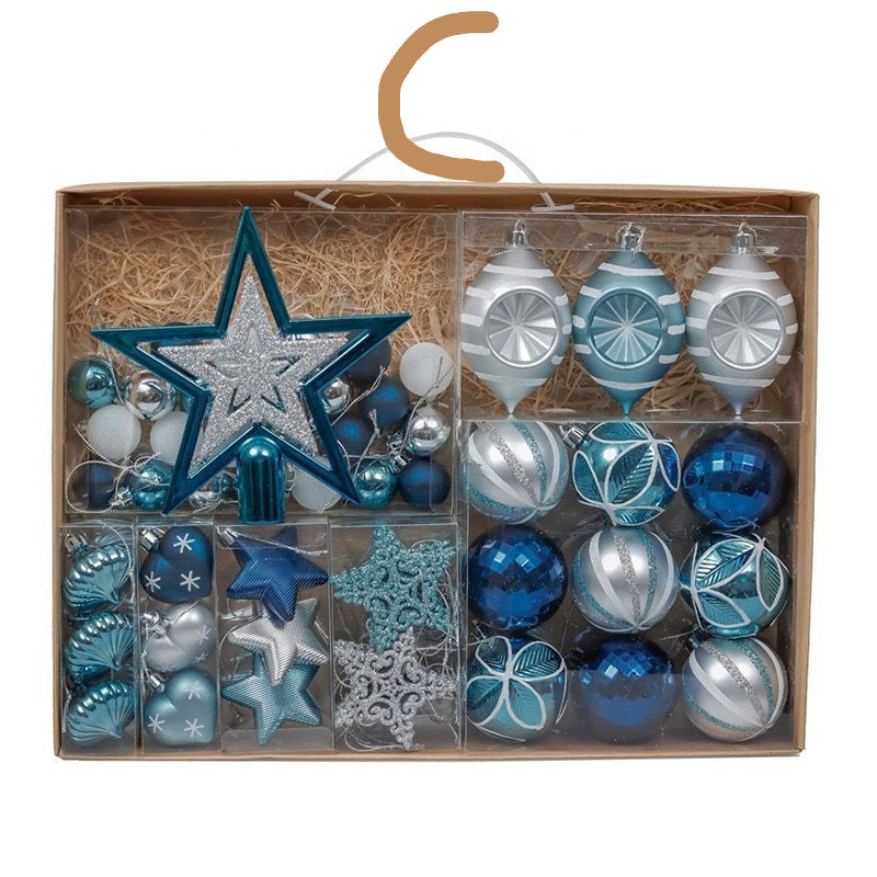 Christmas Tree Ornament Balls Set (70 Pcs)