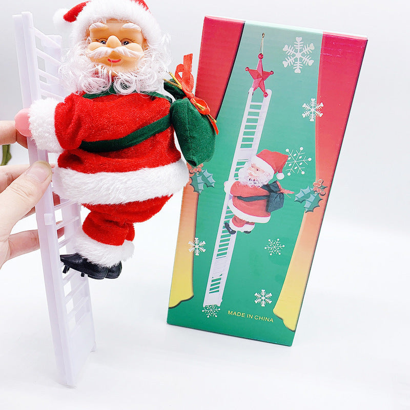 Santa Claus Climbing Ladder (Electric)