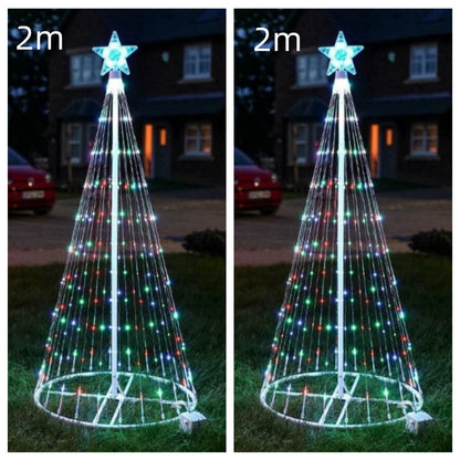 Animated Outdoor Christmas Tree Lights