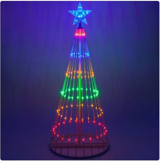 Animated Outdoor Christmas Tree Lights