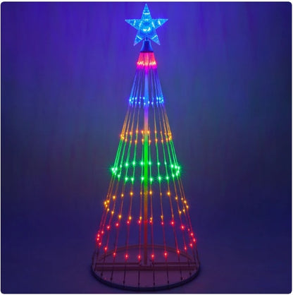 Animated Outdoor Christmas Tree Lights