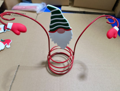 Christmas Snowman Wine Stick