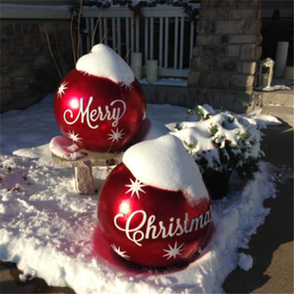 Christmas Ornament Ball Outdoor PVC 60 Cm