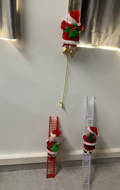 Santa Claus Climbing Ladder (Electric)