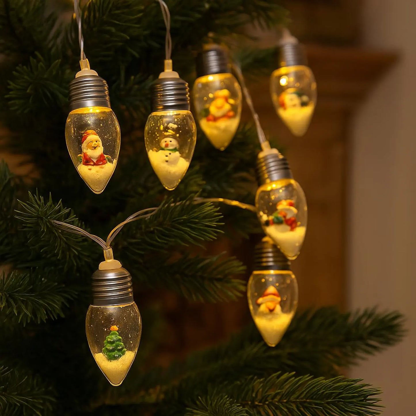 LED Christmas String Lights – Artistic Holiday Glow ✨