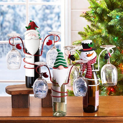 Christmas Snowman Wine Stick