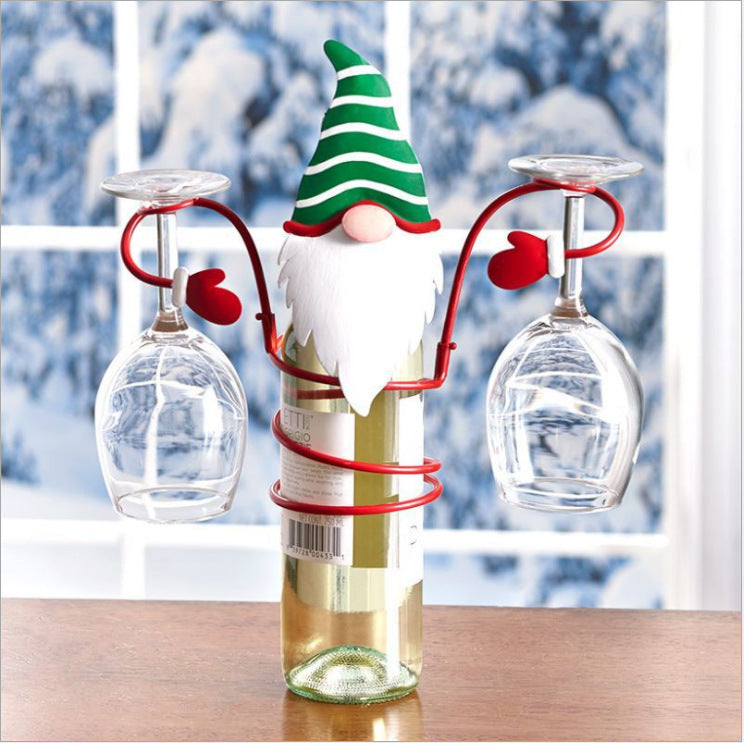 Christmas Snowman Wine Stick