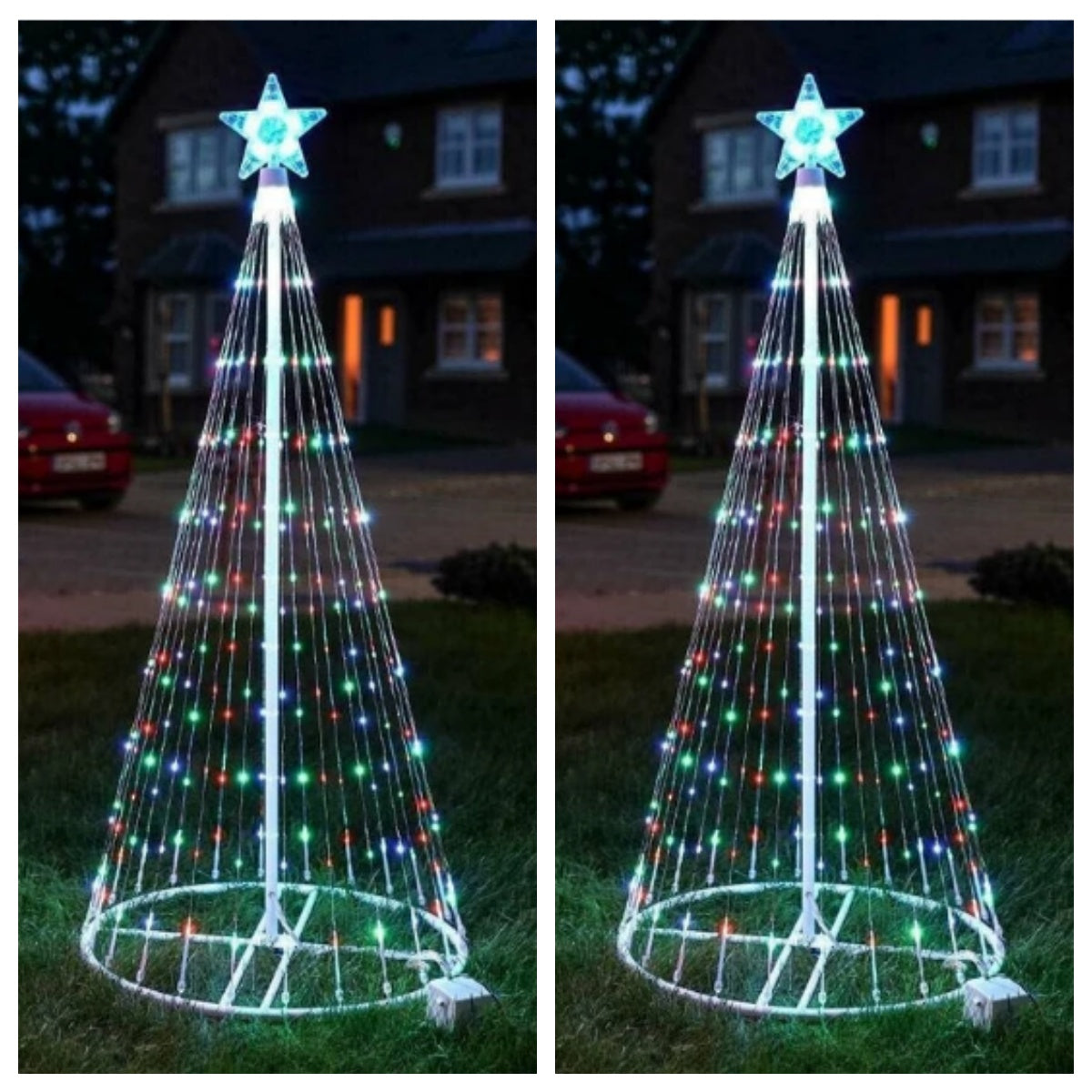 Animated Outdoor Christmas Tree Lights