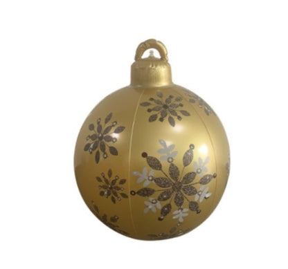 Christmas Ornament Ball Outdoor PVC 60 Cm