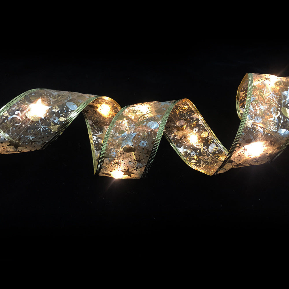 LED Christmas Ribbon Garland