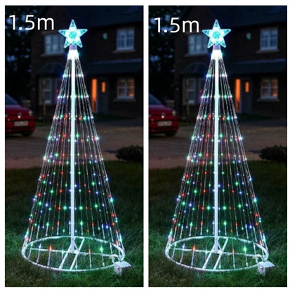 Animated Outdoor Christmas Tree Lights