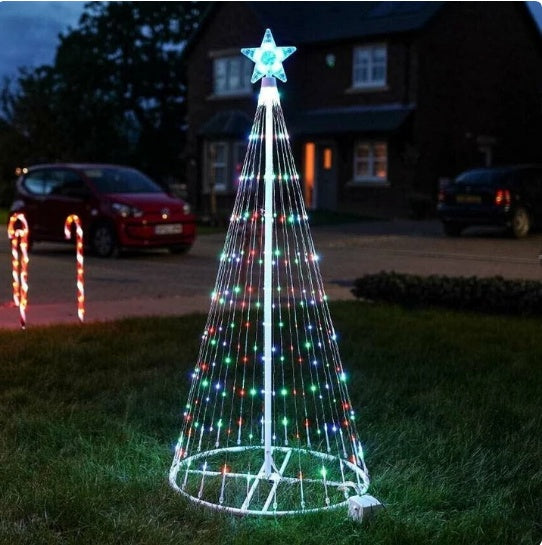 Animated Outdoor Christmas Tree Lights
