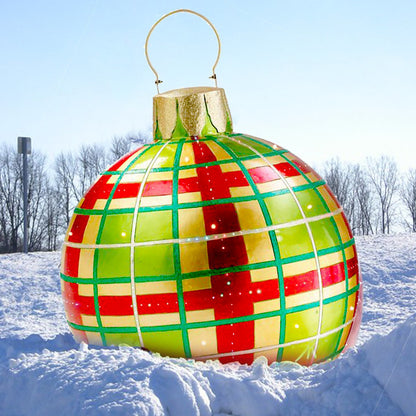Christmas Ornament Ball Outdoor PVC 60 Cm