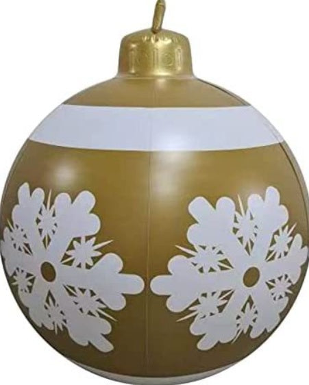 Christmas Ornament Ball Outdoor PVC 60 Cm