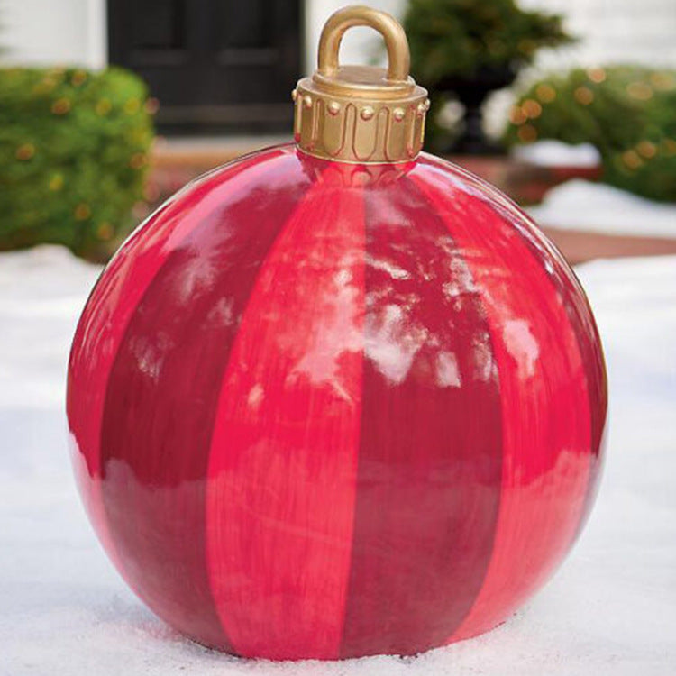 Christmas Ornament Ball Outdoor PVC 60 Cm