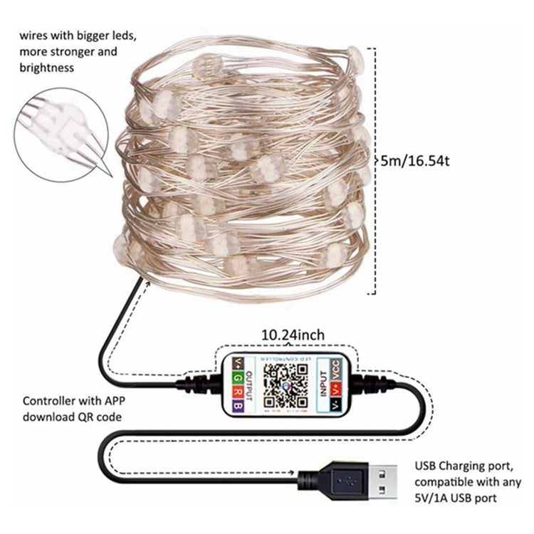 Light String Lantern (Mobile Phone Bluetooth USB)