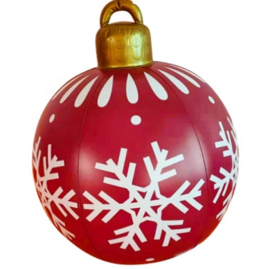 Christmas Ornament Ball Outdoor PVC 60 Cm