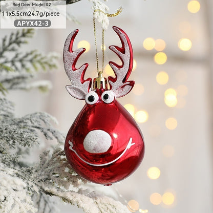 Christmas Tree Ornament (Champagne Deer)