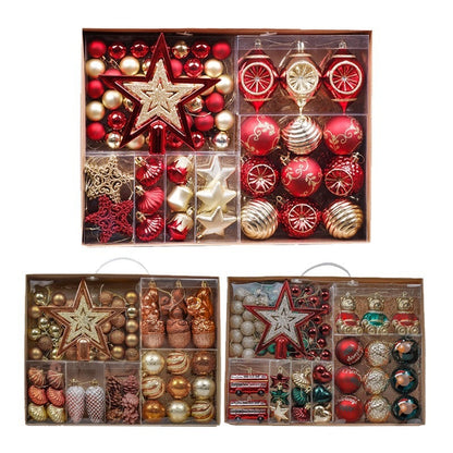 Christmas Tree Ornament Balls Set (70 Pcs)